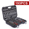 193 PCS Socket Set Screwdriver Bits Ratchet Handle Torx 1/2'' 1/4''3/8'' Tool UK