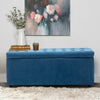 Large Chesterfield Storage Ottoman Bench Box Widnow Seat Stool Bedroom Footstool