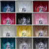 Plain Tasselled Voile Swags All Colours-Net Curtains Voile Swag Valance Pelmet