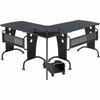 Large Corner Computer Desk with Keyboard Shelf Home Office Piranha Unicorn PC21g