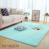 Fluffy Shaggy Rugs Anti-Skid Area Rug Dining Room Carpet Floor Mat Home Bedroom