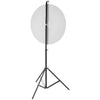 17.7" Color Prize Wheel Dry Erase Fortune Spinning Tabletop Floor Stand