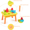 2-in-1 Sand and Water Activity Table Toy Set Children Kids Indoor Outdoor Play