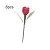 6 LED Solar Powered Tulip Flower Shape Garden Lighting Standing Garden lights