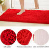 Fashion Soft Shaggy Bath Mat Non-slip Bathroom Rug Microfiber Floor Mat UK