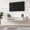 Luica Floating Wall Mount Modern TV Unit - Colours - Gloss White or Black