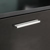 Modern 160cm TV Unit Cabinet Stand High Gloss Doors with LED Lights Black