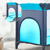 Portable Baby Travel Cot Crib Bassinet Bed Playpen Infants with Mattress Folding