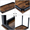 Large Dining Table Industrial Rustic Vintage Kitchen Meeting Computer Desk