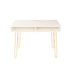 Computer Desk Study Table PC Laptop Workstation Dressing Table Marble Home UK