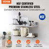 30" x 8.6" Stainless Steel Wall Mounted Shelf Kitchen Restaurant Shelving