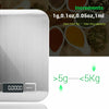 5KG Digital Kitchen Scales Electronic LCD Display Balance Scale Food Weight Cook