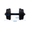Pair Dumbells Free Weight Dumbell Set Adjustable Workout Body Building 10-20kg