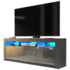 TV Unit 160cm Modern Cabinet Stand Sideboard High Gloss/Matt Doors With Free LED