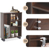 Mobie Wooden Bookcase Shelf Shelving Kitchen Bathroom Display Storage Unit Stand