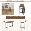 2/4 Seats Modern Dining Table and Chairs Set Metal Frame Kitchen Dining Room UK
