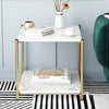 End Table 2 Tiers Side Table Coffee Table Sofa Living Room Tea Table Nightstand