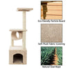 Cat Tree Tower Kitten Scratching Post Pet Activity Centre Scratcher Beige