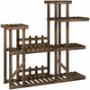 6/7/11 Flower Plant Pot Wooden Shelf Stand Display Garden Step Style Ladder Rack