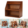 Retro Wall/Desktop Wooden Drawers Storage Cabinet Organiser Cosmetic Jewelry Box