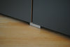Large 2 Door 2 Drawer Sideboard Black White Grey Cupboard TV Cabinet Furniture