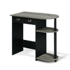 Furinno Go Green PC Computer Desk with Shelves Home Office Study Table Furniture