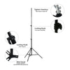 10Ft Heavy Duty Adjustable Photography Background Support Stand Kits + Carry Bag