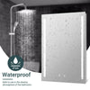 Bathroom Illuminated LED Mirror&Cabinet with Shaver Socket Demister Touch Switch