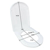 O/U/Square Shape Design WC Toilet Seat Soft Close Top Fix Quick Release Hinge UK