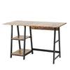 Home Office Computer Desk Corner Wooden Study PC Writing Table Desk Workstation