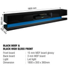 Modern TV Unit Cabinet High Gloss Doors With LED Light TV Stand Sideboard Drawer