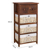 Wooden Drawers Storage Cabinet Organiser Chest of Drawer Living Room Bedroom