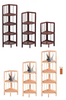 New Wooden Corner Shelf Shelving Rack Storage Unit Standing Home Decoration