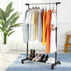 Single Clothes Rail Rack Garment Hanging Heavy Duty Organizer Coat Storage E 11