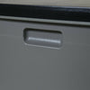 Charles Bentley 490L Large Outdoor Garden Plastic Storage Box, Grey/Black