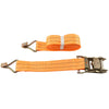 4pcs Heavy Duty Ratchet Tie Down Straps 50mm 6M Lashing Cargo Luggage 2 tons