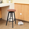 1x Vintage Industrial Bar Stool Chair Retro Kitchen Counter Wooden Seat Pub