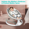 Bluetooth Baby Electric Swing Rocker Chair Infant Cradle Bouncer Seat Soft Music