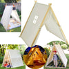 Kids Teepee Wigwam Childrens Soft Play Tent Childs Garden Indoor Cotton Canvas