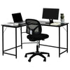 L-Shaped Computer Desk Home Office Laptop Study Table Waterproof UK
