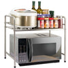 1 Tier Microwave Oven Rack Holder Kitchen Tools Storage Stand Shelf Organiser