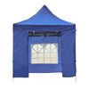 2m/3m Gazebo Marquee Heavy Duty Garden Tent Showerproof Full Side Curtains Party