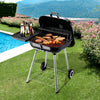 Outsunny Portable Charcoal Steel Grill BBQ Outdoor Picnic Camping Backyard w/