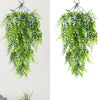 Artificial Hanging Plants Flowers Basket Fake Vine Trailing Indoor House Plants