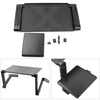 Portable Adjustable Laptop Stand Table Lazy Lap Sofa Bed PC Notebook Desk Tray