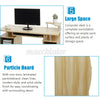 Computer Desk Study Desk Workstation PC Laptop Table Home Office Drawers Shelves