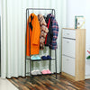 Clothes Rail Hanging Coat Stand Wardrobe Shoe Rack Shelf Storage Organizer DIY