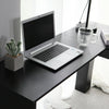 Black L-shaped Computer Desk Corner Table Workstation Office Study Furniture