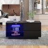 MODERN LED COFFEE TABLE SIDE END TABLE TV STAND CABINET LIVING ROOM FURNITURE