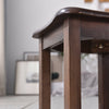 Wooden Small Stool Square Footstool Step Stool Home Children Seat Vintage Chair